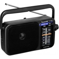 ΡΑΔΙΟΦΩΝΟ ΦΟΡΗΤΟ PANASONIC RF-2400  ΡΕΥΜΑ-ΜΠΑΤΑΡΙΑ ΜΑΥΡΟ