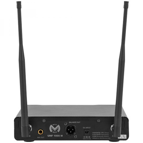 ΑΣΥΡΜΑΤΟ ΜΙΚΡΟΦΩΝΟ MAC MAH UHF 1000M UHF 640-690MHz ΧΕΙΡΟΣ