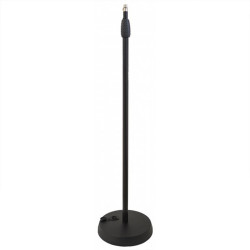 ΒΑΣΗ ΜΙΚΡΟΦΩΝΟΥ GOOSNECK ZZ-149 ΜΕ ΥΠΟΔΟΧΗ XLR BLACK ΣΤΡΟΓΓΥΛΗ ΒΑΣΗ