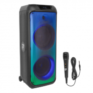 ΗΧΕΙΟ ΗΧΟΣΥΣΤΗΜΑ KARAOKE  ΕΝΕΡΓΟ BOOMASTER 900 USB BLUETOOTH (ΕΠΑΝΑΦΟΡΤΙΖΟΜΕΝΟ) +ΜΙΚΡΟΦΩΝΟ