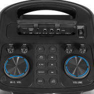ΗΧΕΙΟ ΗΧΟΣΥΣΤΗΜΑ KARAOKE  ΕΝΕΡΓΟ BOOMASTER 900 USB BLUETOOTH (ΕΠΑΝΑΦΟΡΤΙΖΟΜΕΝΟ) +ΜΙΚΡΟΦΩΝΟ
