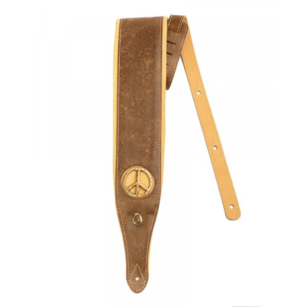 ΖΩΝΗ MINOTAUR ΔΕΡΜΑΤΙΝΗ PEACEMAKER BROWN ΜΠΑΣΟΥ 276034
