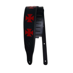 ΖΩΝΗ MINOTAUR ΔΕΡΜΑΤΙΝΗ CELTIC CROSS RED-BLACK ΚΙΘΑΡΑΣ 279881