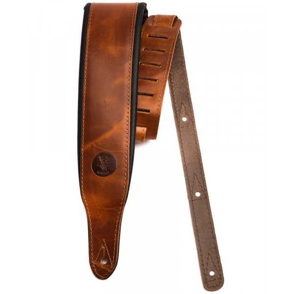 ΖΩΝΗ MINOTAUR ΔΕΡΜΑΤΙΝΗ CLASSIC CAMEL BROWN 473247