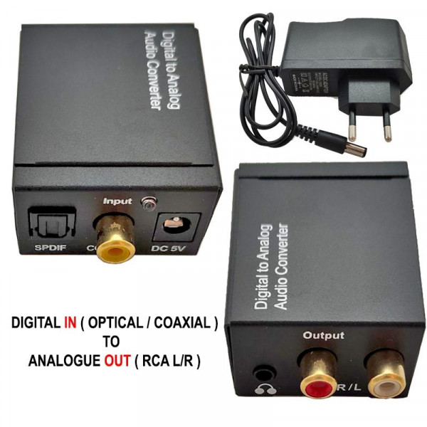 ΜΕΤΑΤΡΟΠΕΑΣ ΨΗΦΙΑΚΟ ΣΕ ΑΝΑΛΟΓΙΚΟ ΣΗΜΑ AUDIO CONVERTER