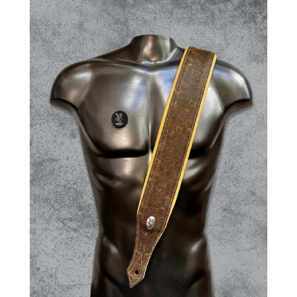ΖΩΝΗ MINOTAUR ΔΕΡΜΑΤΙΝΗ   ROADIE BROWN ΚΙΘΑΡΑΣ 276038