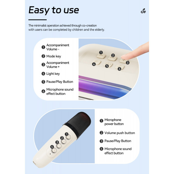 ΗΧΕΙΟ ΗΧΟΣΥΣΤΗΜΑ KARAOKE  ΕΝΕΡΓΟ MUSIC ATC-12 USB BLUETOOTH (ΕΠΑΝΑΦΟΡΤΙΖΟΜΕΝΟ) 2 ΜΙΚΡΟΦΩΝΑ