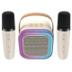 ΗΧΕΙΟ ΗΧΟΣΥΣΤΗΜΑ KARAOKE  ΕΝΕΡΓΟ MUSIC ATC-13 USB BLUETOOTH (ΕΠΑΝΑΦΟΡΤΙΖΟΜΕΝΟ) 2 ΜΙΚΡΟΦΩΝΑ