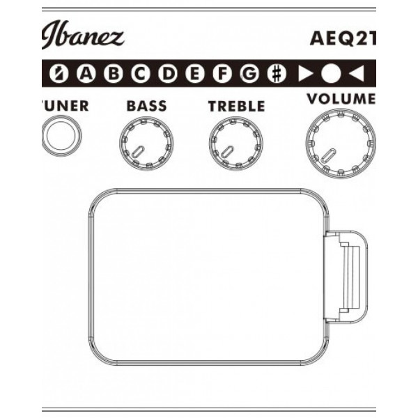 ΚΙΘΑΡΑ ΗΛ-ΑΚΟΥΣΤΙΚΗ IBANEZ V-44CE-WK
