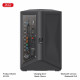 ΗΧΕΙΟ ΗΧΟΣΥΣΤΗΜΑ KARAOKE  ΕΝΕΡΓΟ MUSIC F-53 USB BLUETOOTH (ΕΠΑΝΑΦΟΡΤΙΖΟΜΕΝΟ) 1 ΜΙΚΡΟΦΩΝO