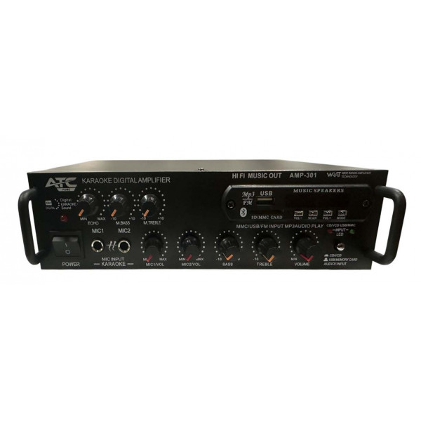 ΡΑΔΙΟΕΝΙΣΧΥΤΗΣ ATC AMP-301 2x25W