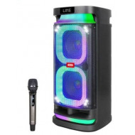 ΗΧΕΙΟ ΗΧΟΣΥΣΤΗΜΑ KARAOKE  ΕΝΕΡΓΟ MUSIC F-58 USB BLUETOOTH (ΕΠΑΝΑΦΟΡΤΙΖΟΜΕΝΟ) 1 ΜΙΚΡΟΦΩΝO