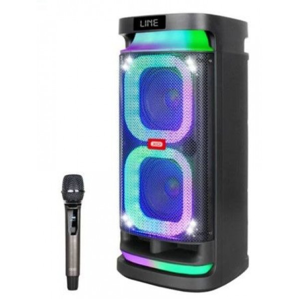 ΗΧΕΙΟ ΗΧΟΣΥΣΤΗΜΑ KARAOKE  ΕΝΕΡΓΟ MUSIC F-58 USB BLUETOOTH (ΕΠΑΝΑΦΟΡΤΙΖΟΜΕΝΟ) 1 ΜΙΚΡΟΦΩΝO