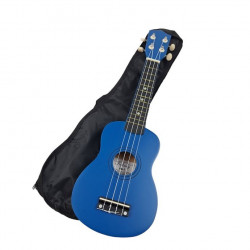 UKULELE MUSIC SOPRANO BLUE