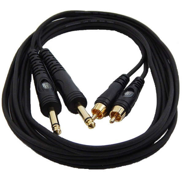ΚΑΛΩΔΙΟ TPC-014  2RCA ΑΡΣ - 2ΚΑΡΦΙ ΑΡΣ 1.5m