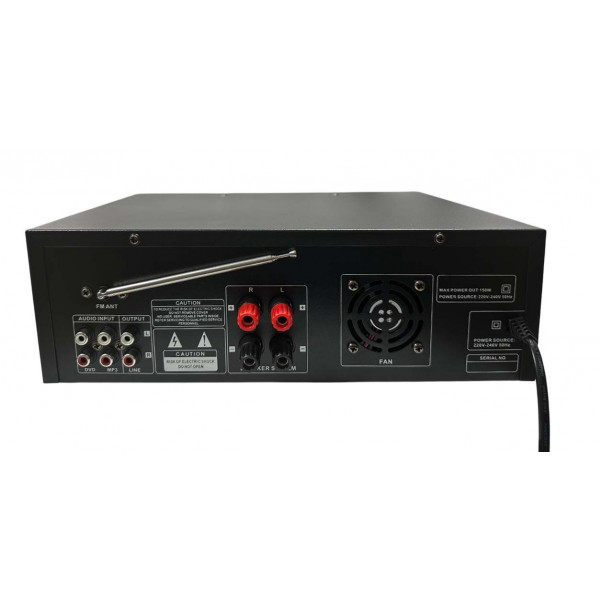 ΡΑΔΙΟΕΝΙΣΧΥΤΗΣ ATC AMP-401 2x100W
