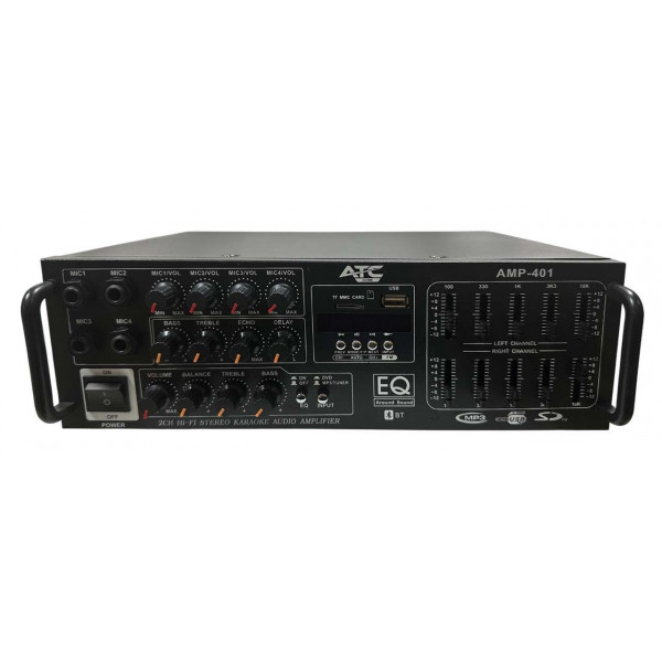 ΡΑΔΙΟΕΝΙΣΧΥΤΗΣ ATC AMP-401 2x100W