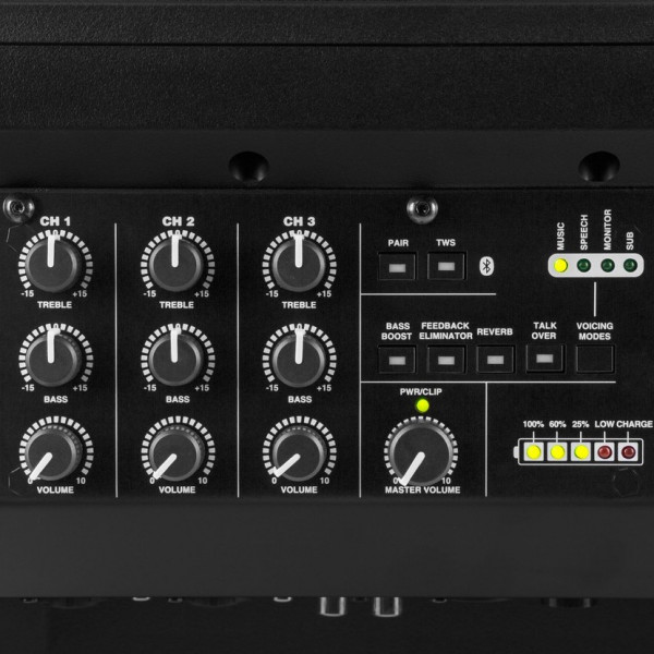ΗΧΕΙΟ ΕΝΕΡΓΟ BOOMTONE  DJ GO SOUND 800 ΦΟΡΗΤΟ BLUETOOTH BATTERY