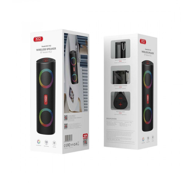 ΗΧΕΙΟ ΕΝΕΡΓΟ MUSIC USB BLUETOOTH F-43 (ΕΠΑΝΑΦΟΡΤΙΖΟΜΕΝΟ)