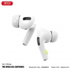 ΑΚΟΥΣΤΙΚΑ ΑΣΥΡΜΑΤΑ MUSIC XO T-3 WHITE  IN EAR 