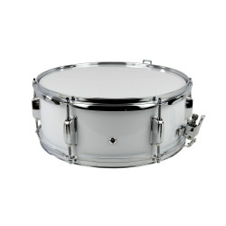 ΤΑΜΠΟΥΡΟ MUSIC SD-1455 WHITE 14'X5.5'' ΜΕ ΖΩΝΗ & ΜΠΑΓΚΕΤΕΣ