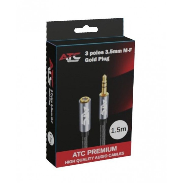 ΚΑΛΩΔΙΟ MUSIC ΚΑΡΦΙ 3.5mm STEREO ΑΡΣ - 3.5mm STEREO ΘΗΛ. 1.5m