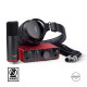 ΚΑΡΤΑ ΗΧΟΥ  FOCUSRITE SCARLETT SOLO STUDIO 4TH GEN + ΜΙΚΡΟΦΩΝΟ + ΑΚΟΥΣΤΙΚΑ