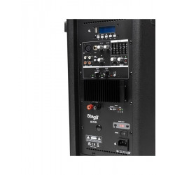 ΗΧΕΙΟ STAGG AS-15B Aυτοενισχυόμενο Ηχείο Μπαταρίας με Aσύρματα Mικρόφωνα