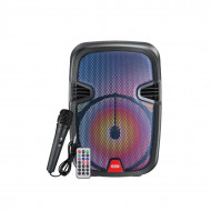 ΗΧΕΙΟ ΗΧΟΣΥΣΤΗΜΑ KARAOKE  ΕΝΕΡΓΟ MUSIC F-51 USB BLUETOOTH (ΕΠΑΝΑΦΟΡΤΙΖΟΜΕΝΟ) 1 ΜΙΚΡΟΦΩΝΟ