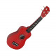 UKULELE MUSIC SOPRANO RED