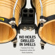 ΜΠΟΓΓΟΣ MEINL FWB-190NT ΞΥΛΙΝΑ 6.75-8 NUT