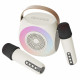 ΗΧΕΙΟ ΗΧΟΣΥΣΤΗΜΑ KARAOKE  ΕΝΕΡΓΟ MUSIC ATC-10 USB BLUETOOTH (ΕΠΑΝΑΦΟΡΤΙΖΟΜΕΝΟ) 2 ΜΙΚΡΟΦΩΝΑ