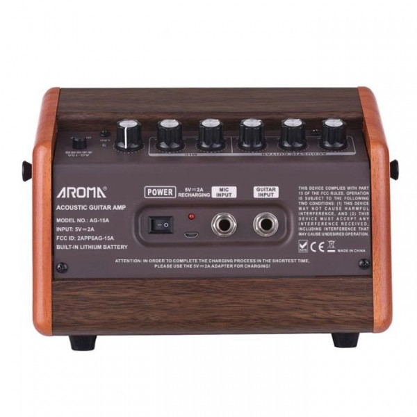 ΕΝΙΣΧΥΤΗΣ ACOUSTIC AROMA AG-15A  ΕΠΑΝΑΦΟΡΤΙΖΟΜΕΝΟΣ