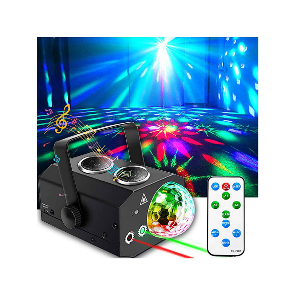 ΦΩΤΙΣΤΙΚΟ ΕΦΦΕ TC-7007PRO LASER / RGB ΜΕ ΗΧΕΙΟ