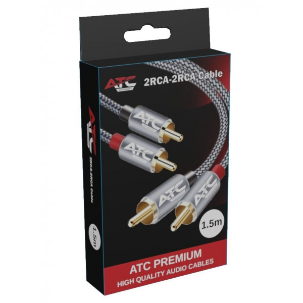 ΚΑΛΩΔΙΟ ATC HQ 3.5mm - 2RCA 10m