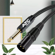 ΚΑΛΩΔΙΟ ATC HQ XLR ΑΡΣ-ΚΑΡΦΙ MONO 6.35MM 2M