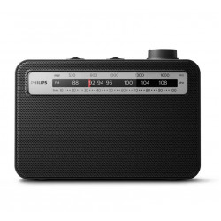 ΡΑΔΙΟΦΩΝΟ ΦΟΡΗΤΟ PHILIPS TAR2506 / 12 ΜΑΥΡΟ