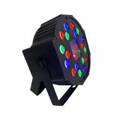 ΦΩΤΙΣΤΙΚΟ ΕΦΦΕ XKL-A3 PAR RGB 18LED ME ΚΟΚΚΙΝΟ / ΠΡΑΣΙΝΟ LASER