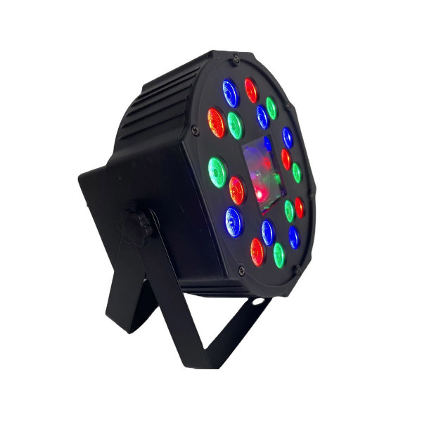 ΦΩΤΙΣΤΙΚΟ ΕΦΦΕ XKL-A3 PAR RGB 18LED ME ΚΟΚΚΙΝΟ / ΠΡΑΣΙΝΟ LASER