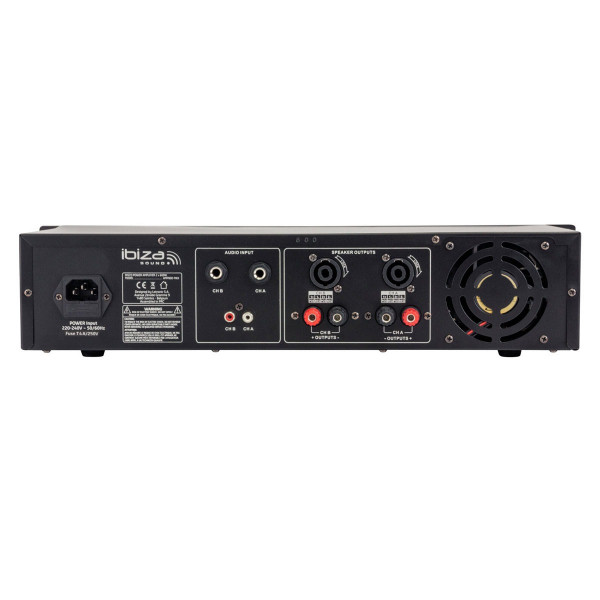 ΤΕΛΙΚΟΣ ΕΝΙΣΧΥΤΗΣ IBIZA AMP600-MKII 2x320W at 8 Ohms