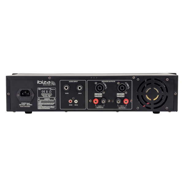 ΤΕΛΙΚΟΣ ΕΝΙΣΧΥΤΗΣ IBIZA AMP800-MKII 2x400W at 8 Ohms