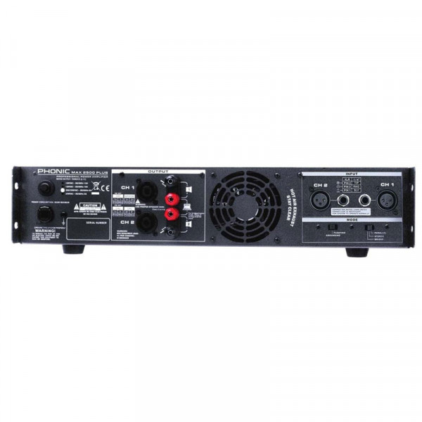 ΤΕΛΙΚΟΣ ΕΝΙΣΧΥΤΗΣ PHONIC MAX-2500 PLUS 2Χ750W