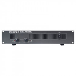 ΤΕΛΙΚΟΣ ΕΝΙΣΧΥΤΗΣ PHONIC MAX-2500 PLUS 2Χ750W
