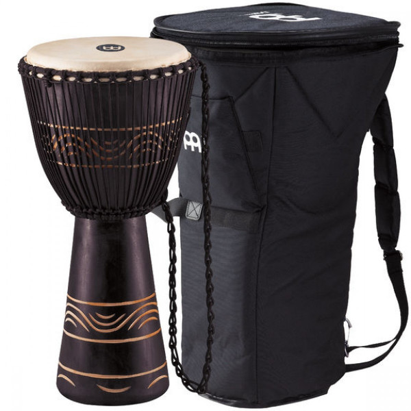 DJEMBE MEINL 12" AFRICAN STYLE ΜΕ ΘΗΚΗ ADJ4-L+BAG