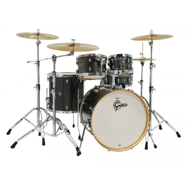 DRUM SET GRETSCH CATALINA MAPLE 22" BD BLACK STARDUST GR804.076