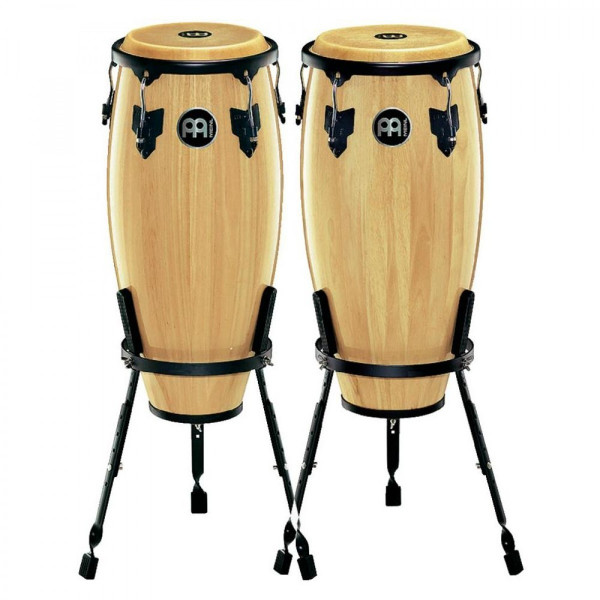 CONGAS ΣΕΤ MEINL 10" + 11" ΞΥΛΙΝΕΣ HEADLINER ΜΕ ΒΑΣΗ HC555NT