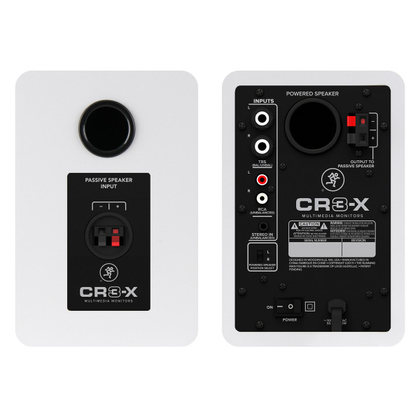 ΗΧΕΙΑ MACKIE CR3-X WHITE STUDIO MONITORS 50W (ΖΕΥΓΟΣ)