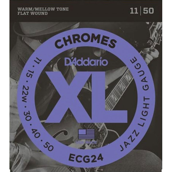 ΧΟΡΔΕΣ ΣΕΤ ΗΛΕΚΤΡΙΚΗΣ  DADDARIO ECG-24   011