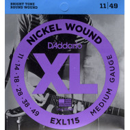 ΧΟΡΔΕΣ ΣΕΤ ΗΛΕΚΤΡΙΚΗΣ  DADDARIO EXL-115  011