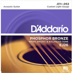 ΧΟΡΔΕΣ ΣΕΤ ΑΚΟΥΣΤΙΚΗΣ  DADDARIO  EJ-26  011